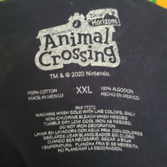 Nintendo Animal Crossing Deserted Island Getaways T Shirt XXL - Picture 5 of 5
